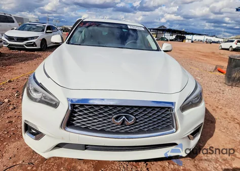 2019 Infinity Q50 z USA, uszkodzony, nr VIN JN1EV7AP8KM518013